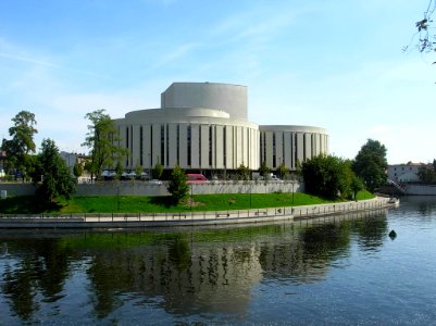 Bydgoszcz Opera Nova z Wyspy Młyńskiej b