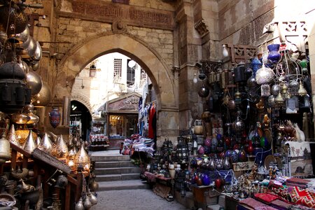 Eastern market arabic photo
