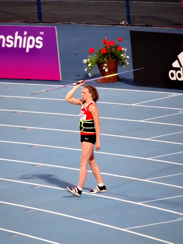 Bydgoszcz 2016 IAAF World U20 Championships, javelin throw women final4 20-07-2016
