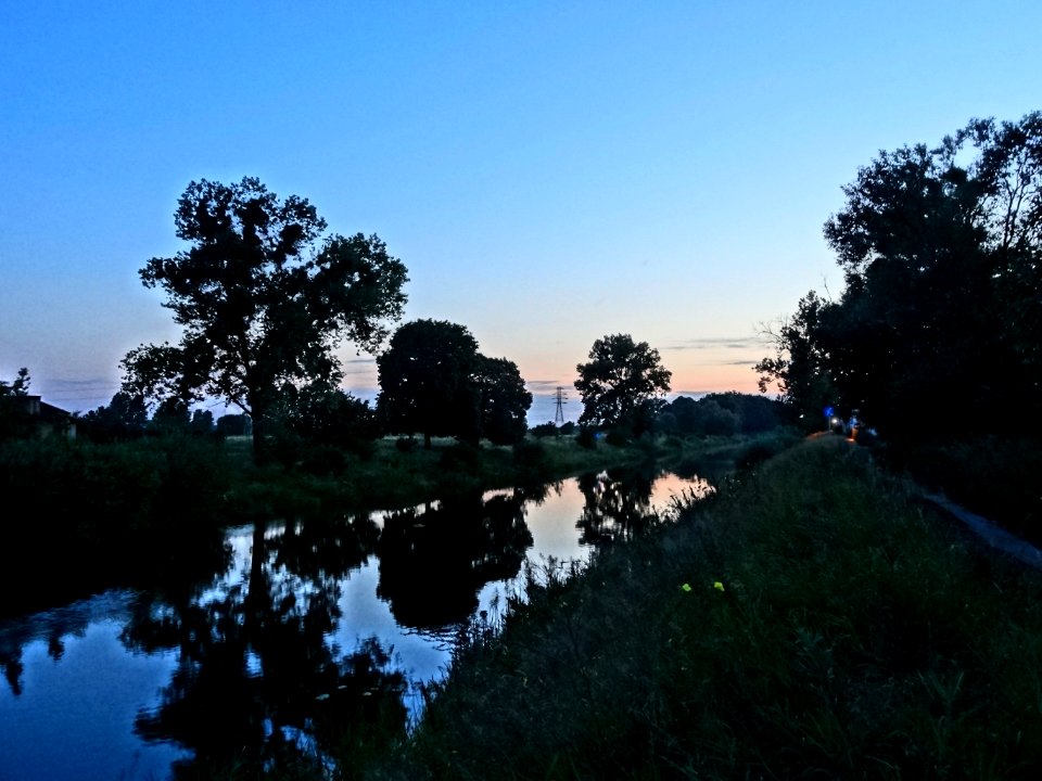 Bydgoszcz Canal moon 14 07-2014