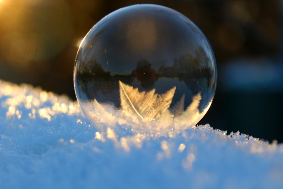 Snow cold eiskristalle