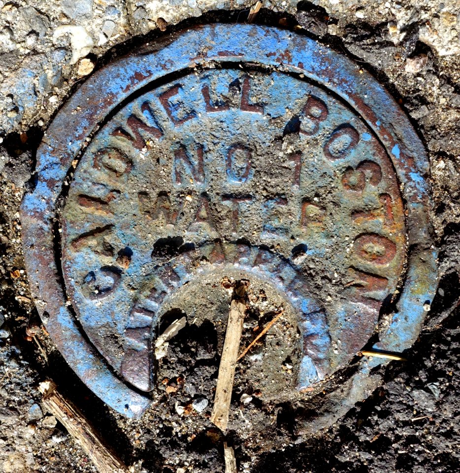 Caldwell Boston No 1 Water Patent Appld For - Arlington, MA - DSC08832