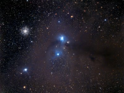 Caldwell 68 Corona Australis Dark Molecular Cloud