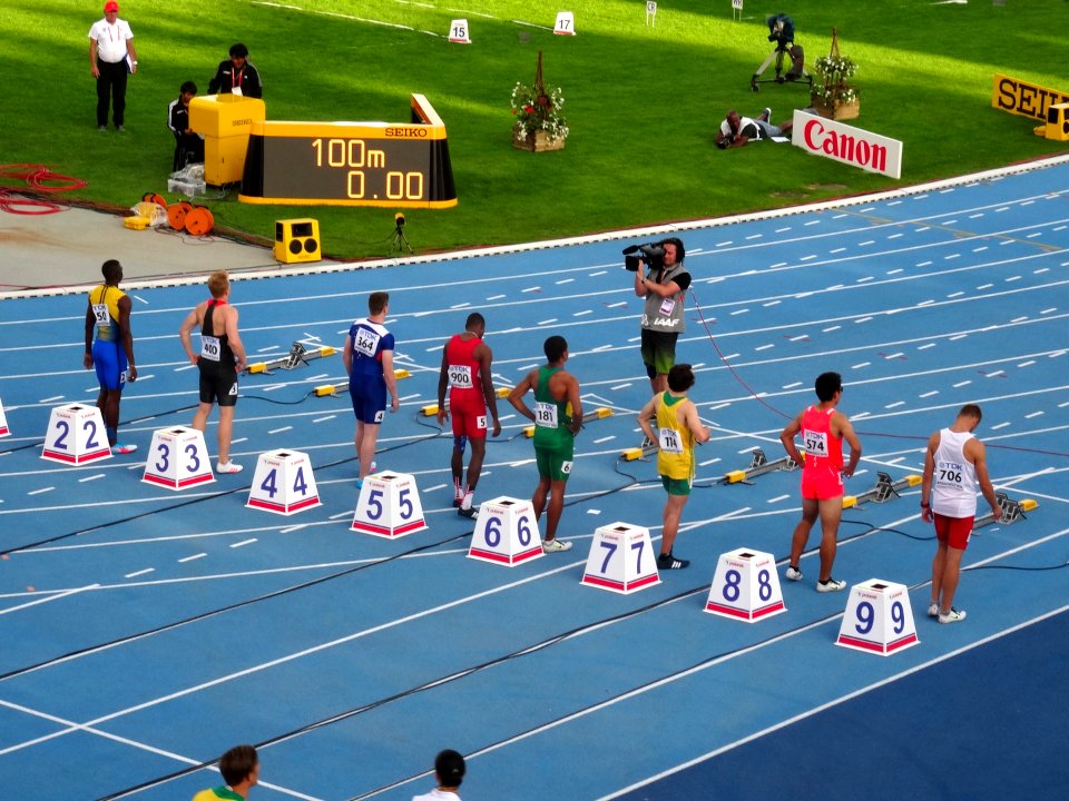 Bydgoszcz 2016 IAAF World U20 Championships 100m men semi-final3 20-07-2016