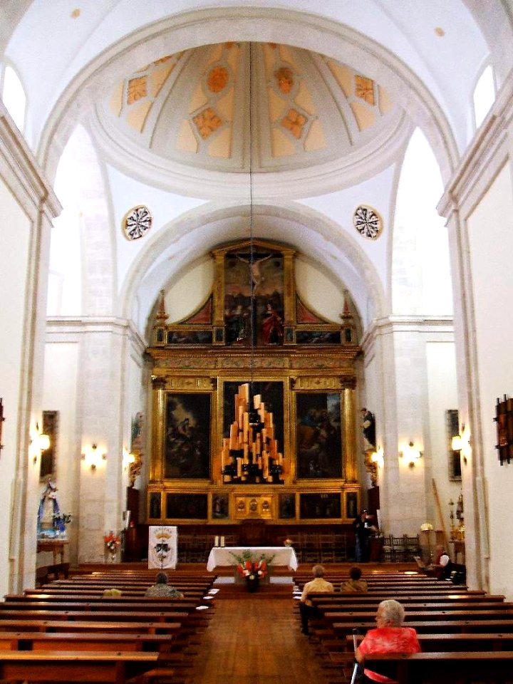 Caleruega - Real Monasterio de Santo Domingo, iglesia 1