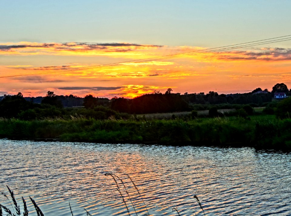 Bydgoszcz Canal sunset 22 07-2014