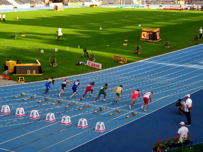 Bydgoszcz 2016 IAAF World U20 Championships 100m men semi-final5 20-07-2016