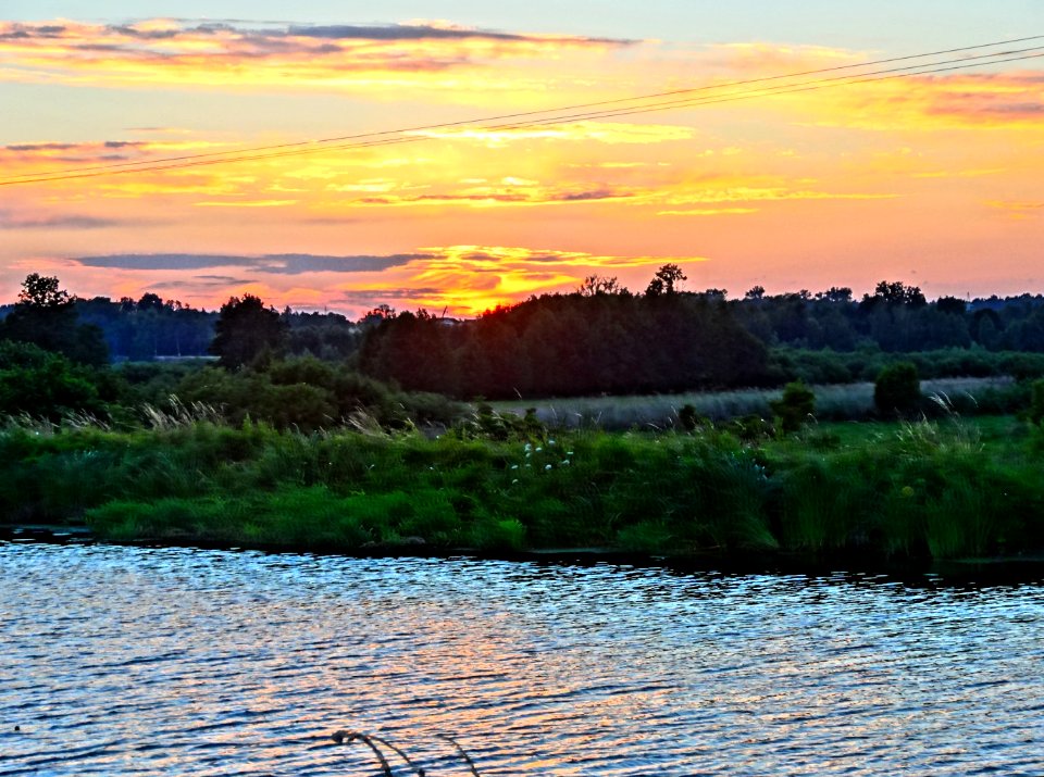 Bydgoszcz Canal sunset 23 07-2014