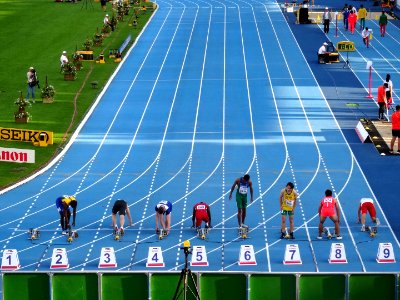 Bydgoszcz 2016 IAAF World U20 Championships 100m men semi-final2 20-07-2016