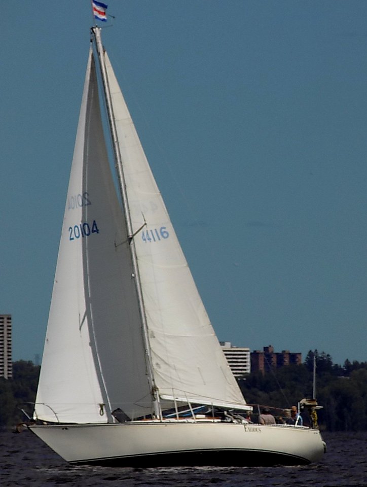 C&C 33-1 sailboat Exodus 3615