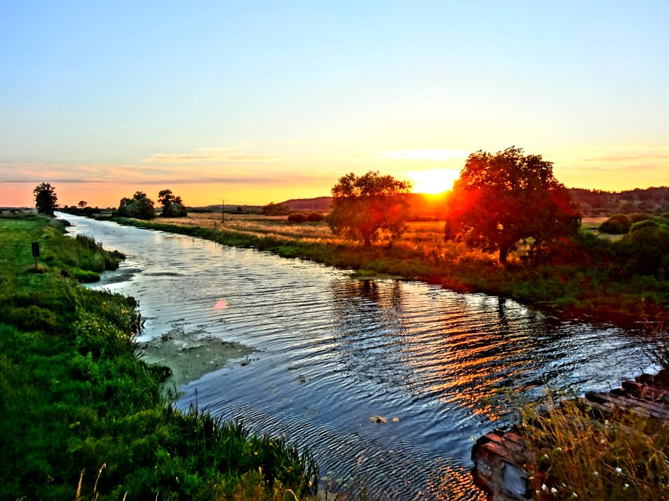 Bydgoszcz Canal sunset 4 07-2014