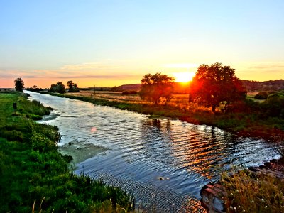 Bydgoszcz Canal sunset 4 07-2014
