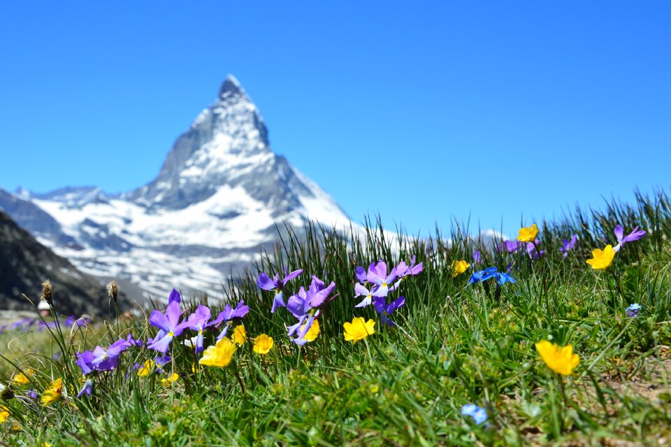 Mountains gornergrat valais