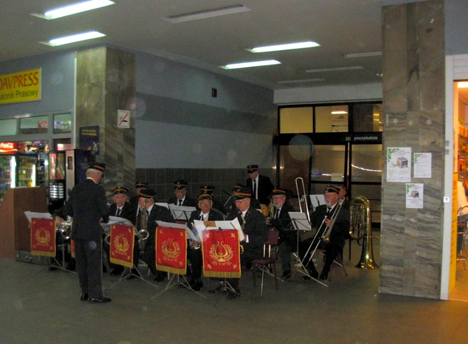 Bydg Główna - orkiestra kolejowa