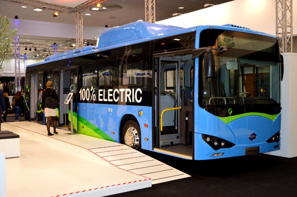 BYD ebus at IAA 2016