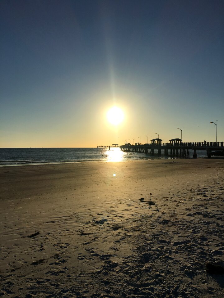 Fishing pier nature