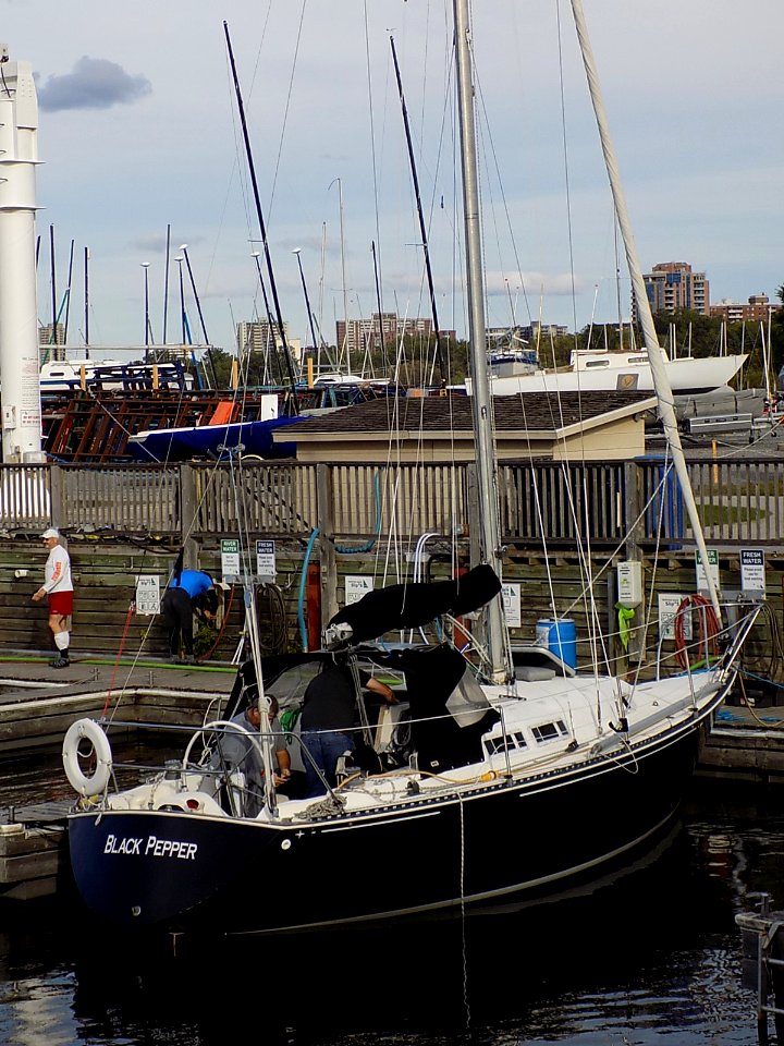 C&C 29 Mark I sailboat Black Pepper 4257