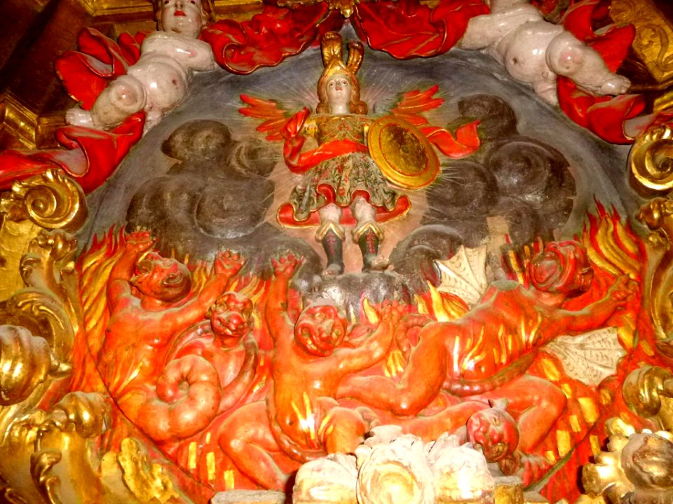 Cárcar - Iglesia de San Miguel, interior 23