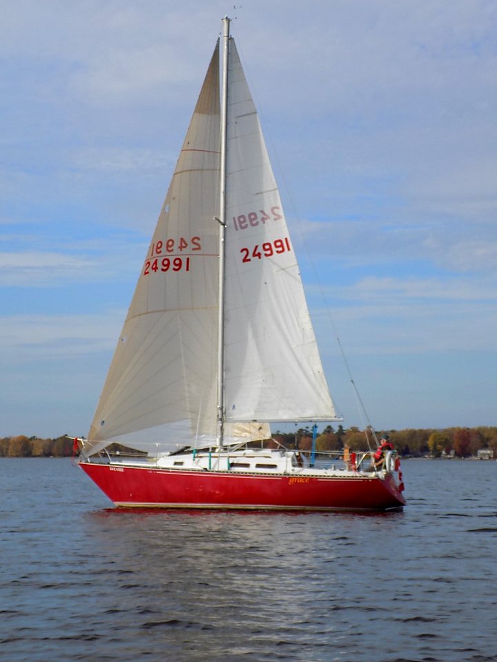 C&C 29 Mk I sailboat Grace 1675