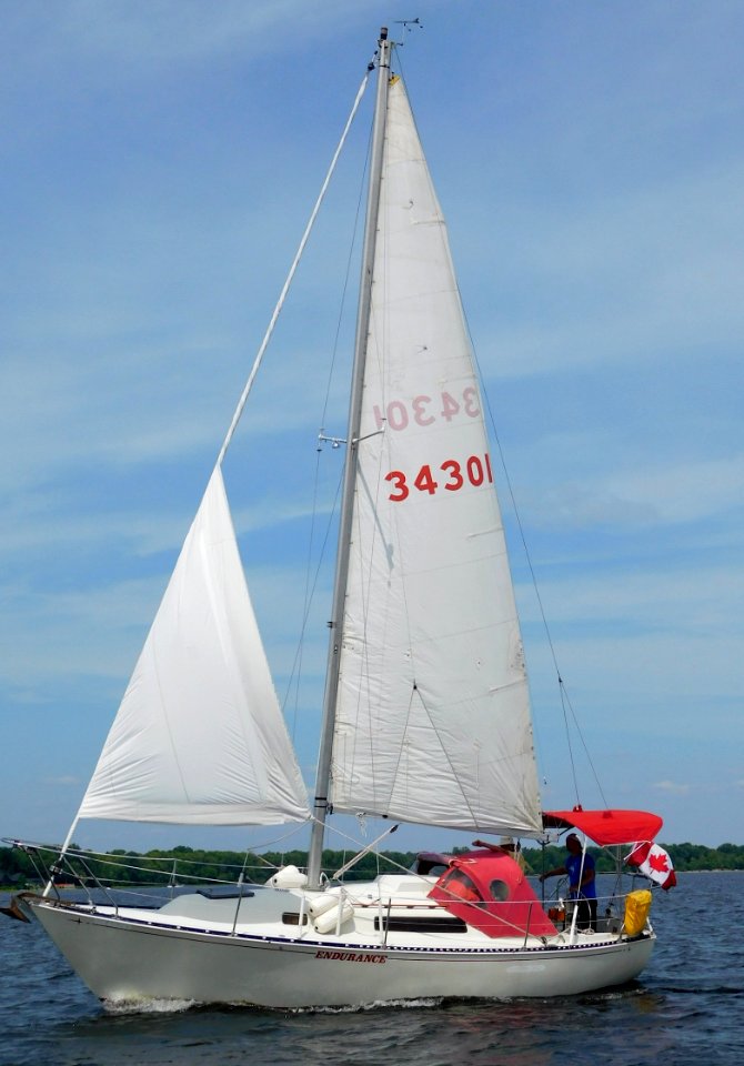 C&C 27 Mark IV sailboat Endurance 4992