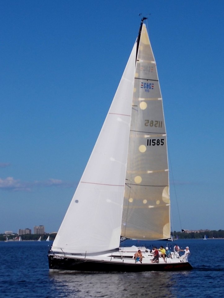 C&C 115 sailboat Wind Warrior 0698