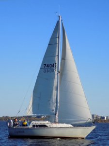 C&C 25 Mk II sailboat Equinox 1646 cropped