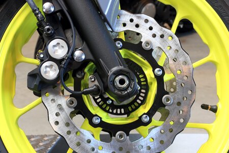 Suspension brake disk