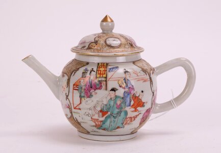 Porcelain container kettle