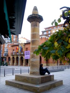 Calahorra - Paseo del Mercadal, rollo jurisdiccional