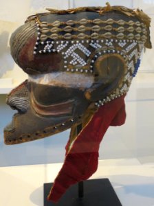 Bwoom mask, Bushoong Kuba people, Honolulu Museum of Art, 4254.1 (side)