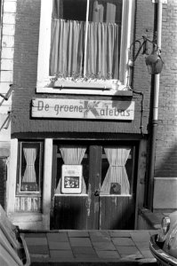 Cafe Groene Kalebas , exterieur, Amsterdam, Bestanddeelnr 923-8051