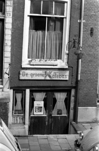 Cafe Groene Kalebas , exterieur, Amsterdam, Bestanddeelnr 923-8052
