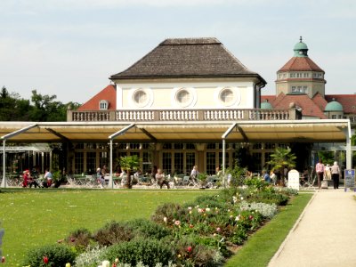 Cafe - Botanischer Garten München-Nymphenburg - DSC08198