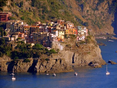 Corniglia colors cinque terre photo