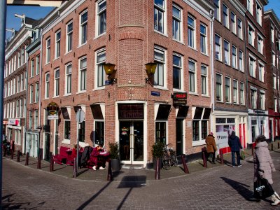 Café Chans, Lijnbaansgracht hoek Looiersgracht foto 1