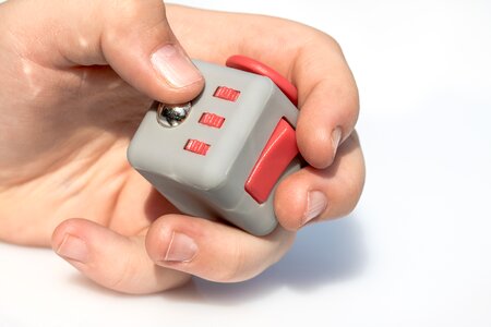 Joystick toggle switch clickable ball