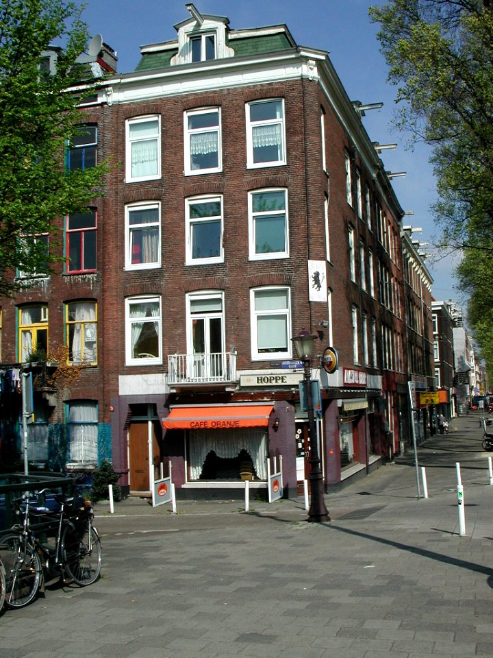 Café Oranje op de Jacob van Lennepkade