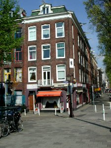 Café Oranje op de Jacob van Lennepkade