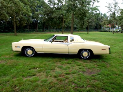 Cadillac eldorado (1978) at the Autotron, Licence registration 43-LNF-9 p7
