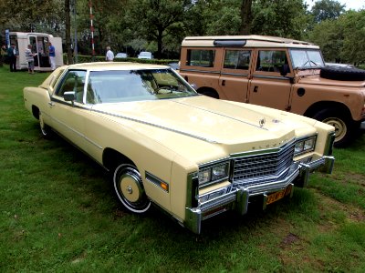 Cadillac eldorado (1978) at the Autotron, Licence registration 43-LNF-9 p3