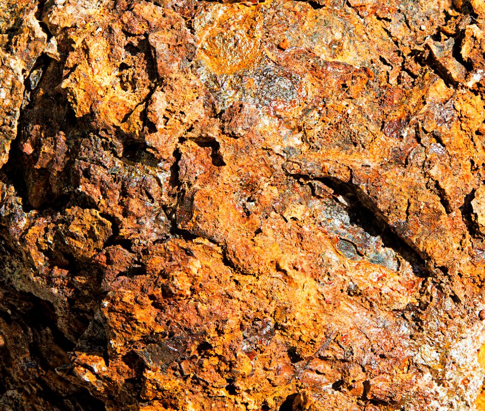 Red orange metal