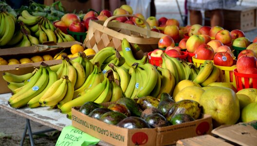 Outdoor market farmers market food