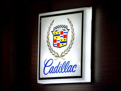 Cadillac lichtreclame pic2