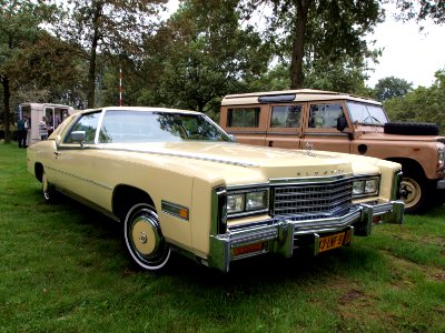 Cadillac eldorado (1978) at the Autotron, Licence registration 43-LNF-9 p4