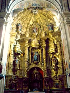Calahorra - Iglesia de San Andrés, interior, retablo mayor 2