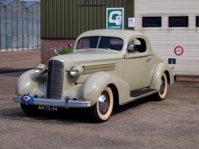 Cadillac V8(1936), Dutch license registration AH-75-44 pic4