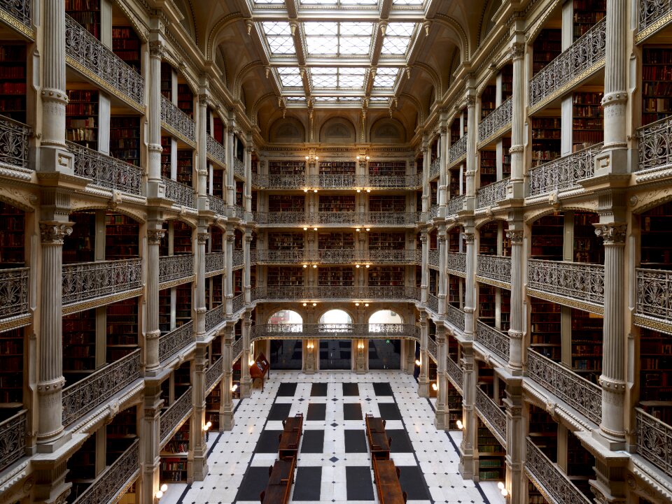 Building library historically