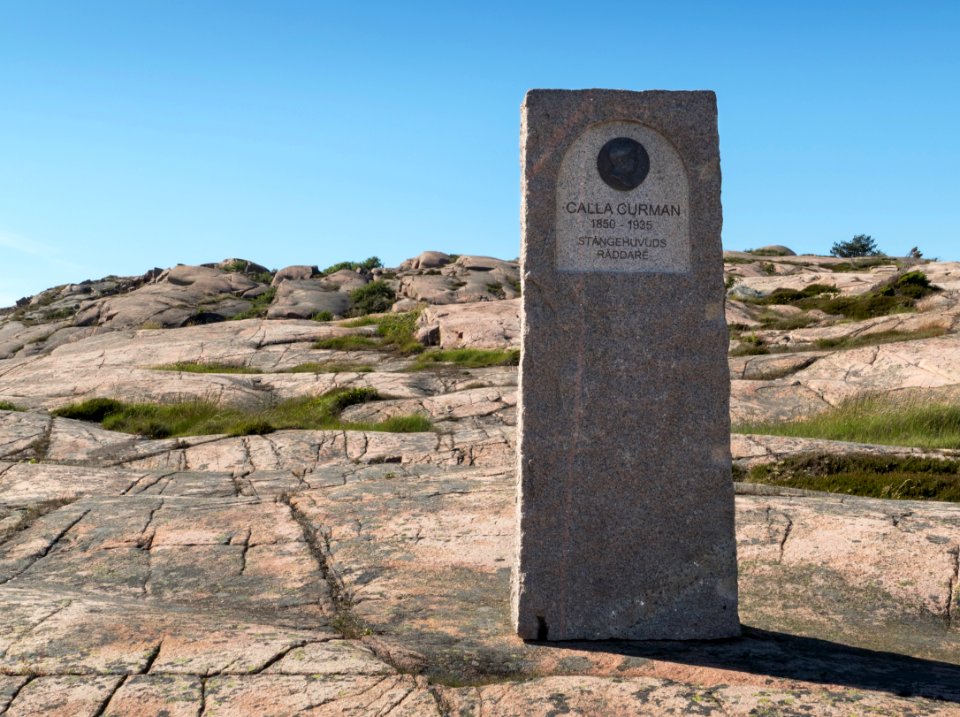 Calla Curman memorial at Stångehuvud 1