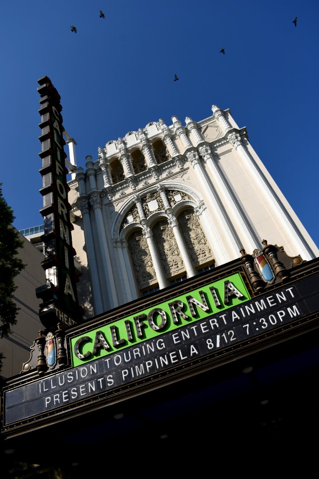 California Theatre in San Jose