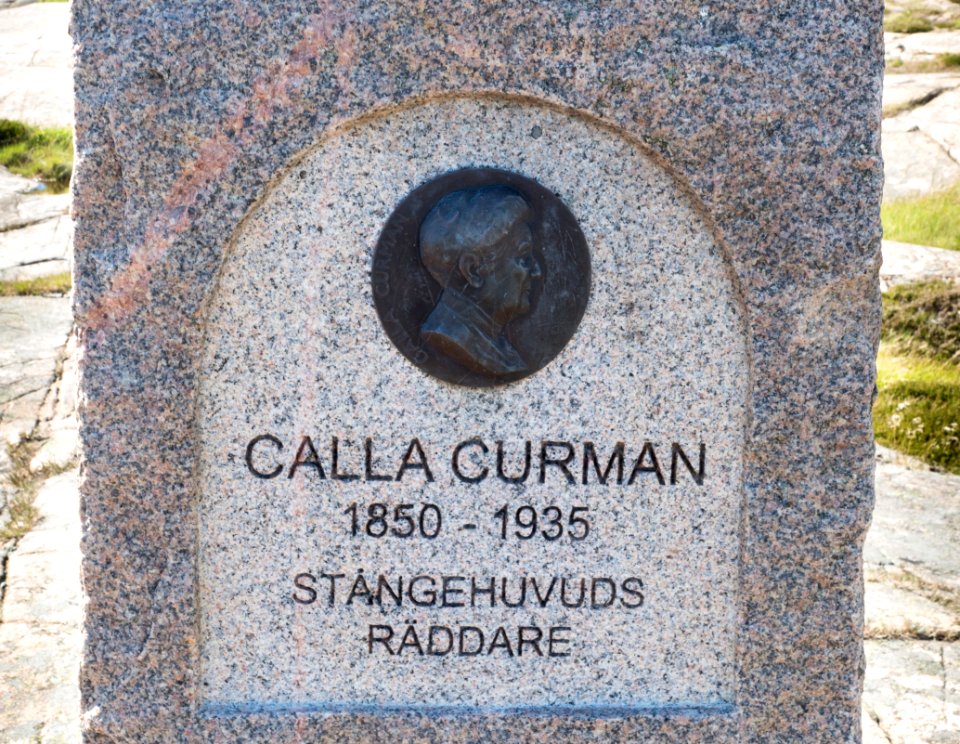 Calla Curman memorial at Stångehuvud 2